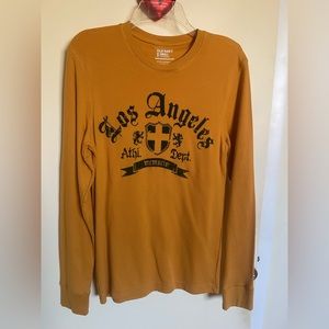 Old Navy Long Sleeve Shirt - Mustard Yellow